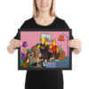 Poster mit Rahmen